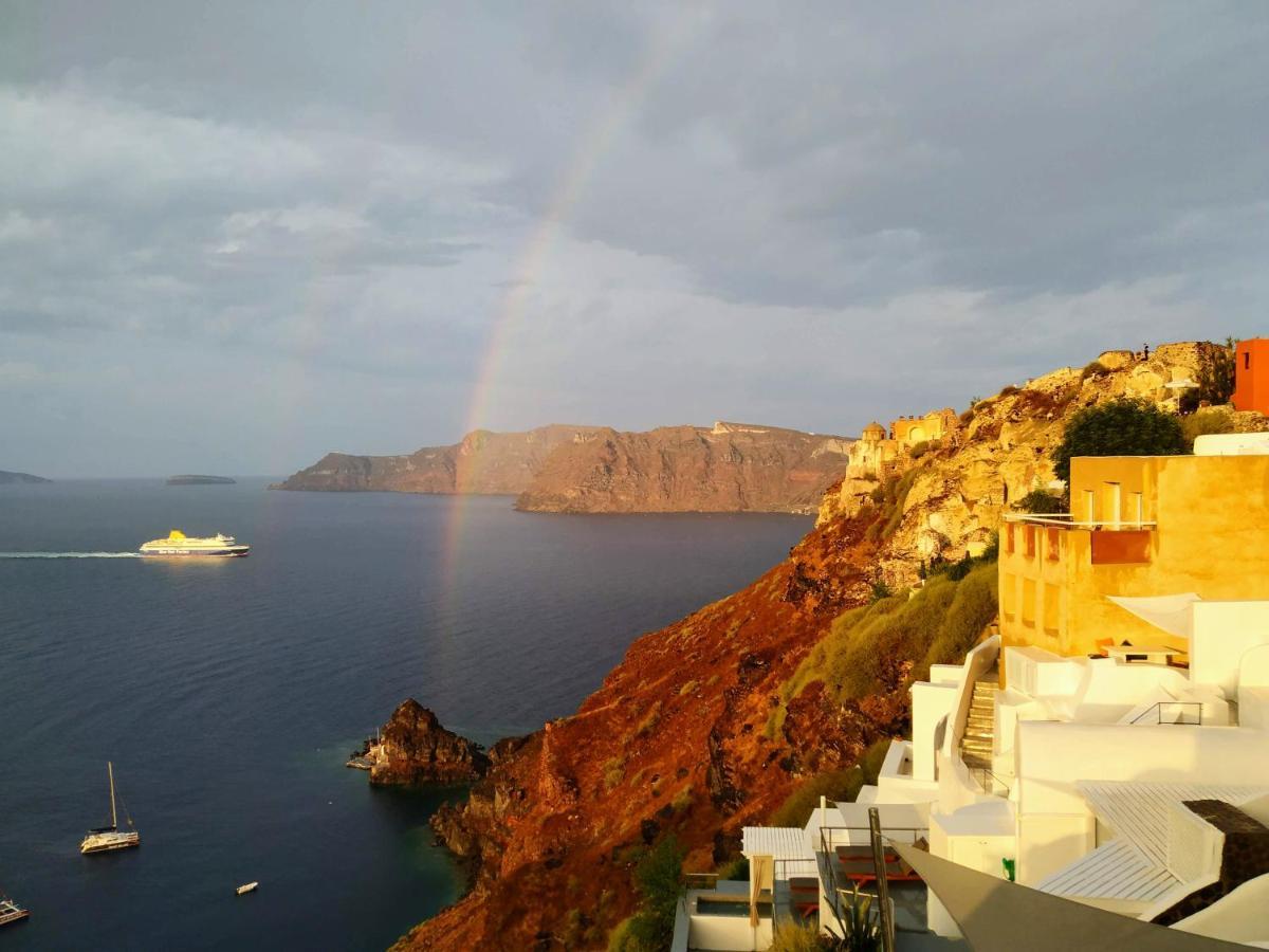 Elias Cave House 270O Caldera View Oia Leilighet Eksteriør bilde