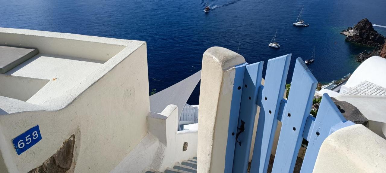 Elias Cave House 270O Caldera View Oia Leilighet Eksteriør bilde