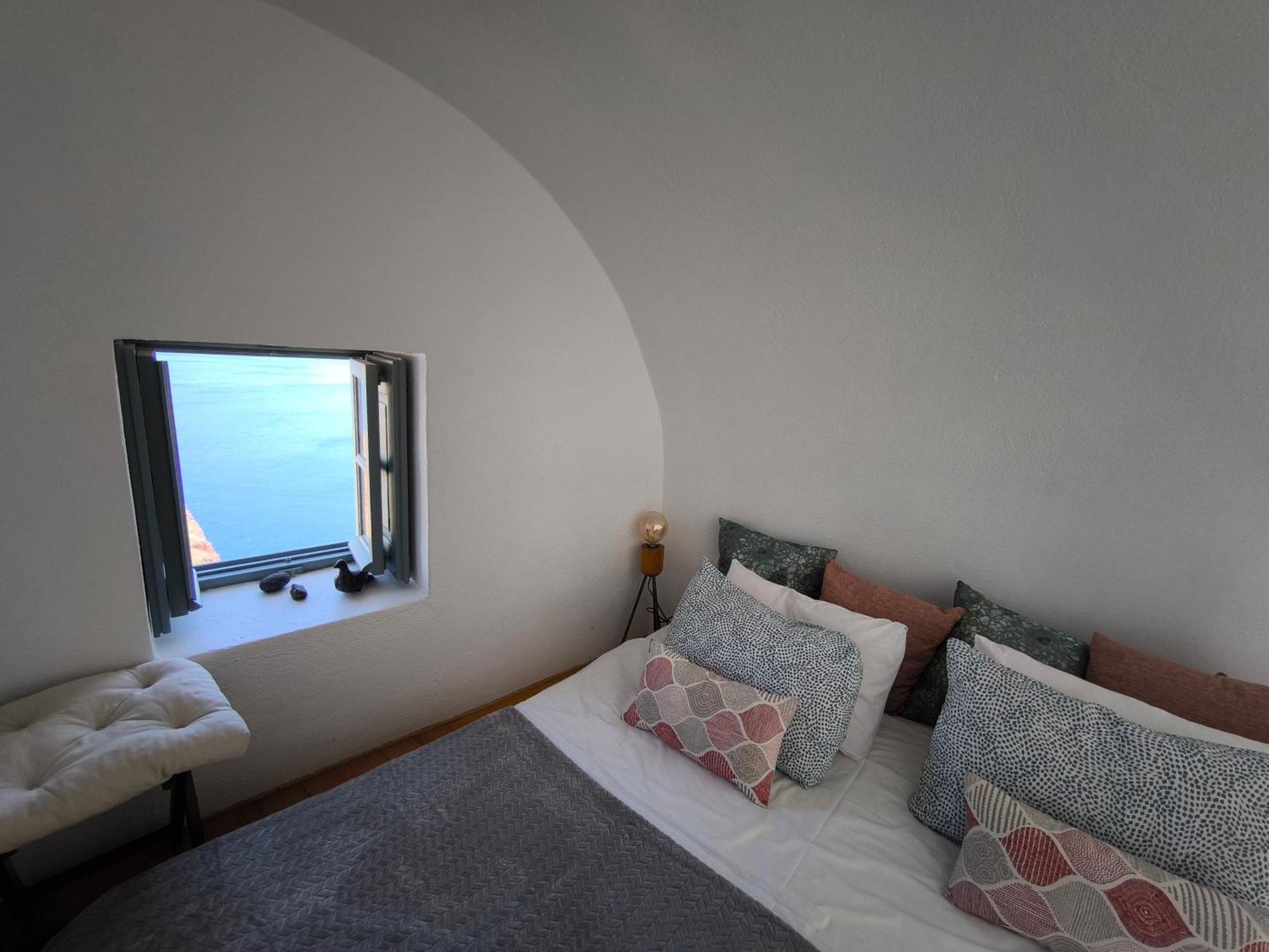 Elias Cave House 270O Caldera View Oia Leilighet Eksteriør bilde