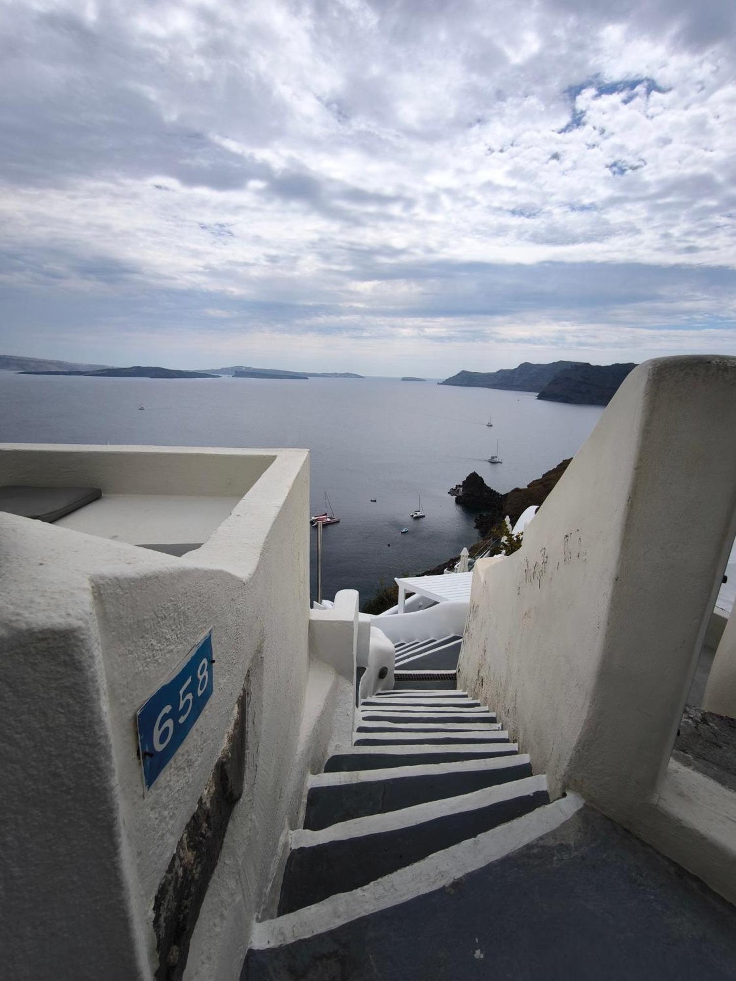 Elias Cave House 270O Caldera View Oia Leilighet Eksteriør bilde